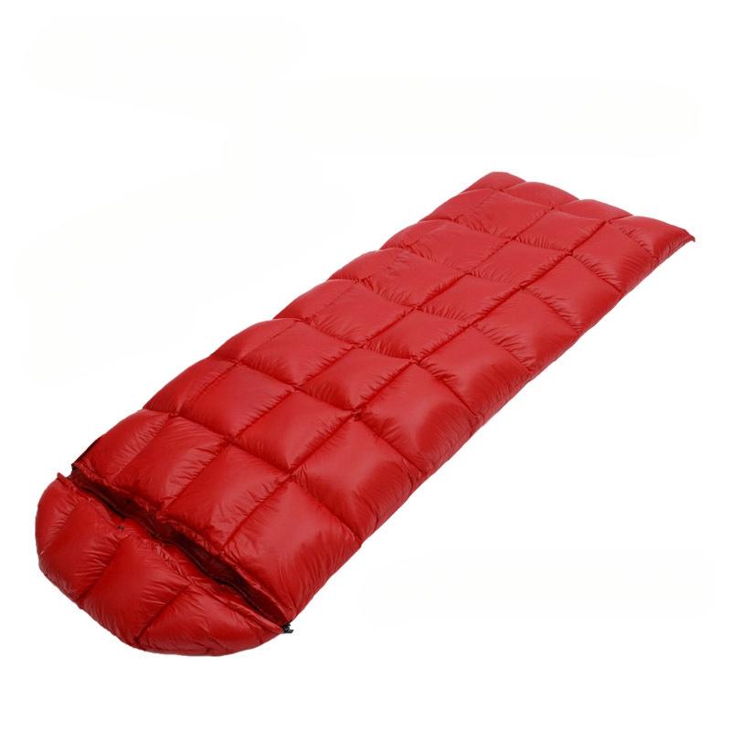 

Легкий спальный мешок на гусином пуху для кемпинга в помещении и на открытом воздухе можно сшить из двух одеял для различных целей.