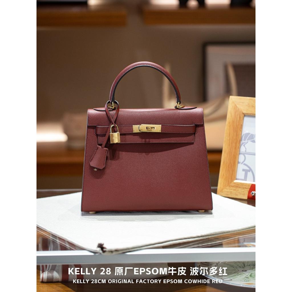 Kazilan Kelli 28 Second-generation Kelly Bag Large Capacity Handbag Versatile Fashion One-shoulder Crossbody Women's Bag