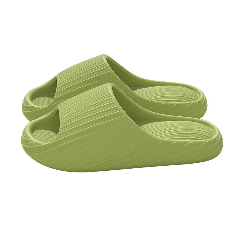 Unisex EVA Bath Slippers: Anti-Slip, Wear-Resistant, Thick-Soled for Indoor Summer Use