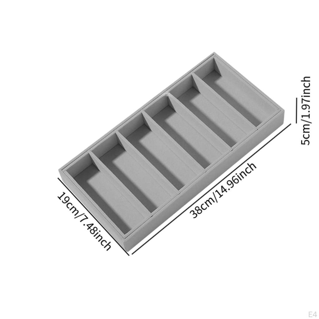 Eyewear Storage Box for Sunglasses And Glasses Display Case with Jewelry Holder