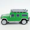 Green Hummer Off-Road Alloy Model Toy for Children's Collection