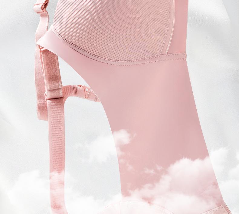 Ting Fei Women's Cotton Maternity Nursing Bra - Front Opening & Postpartum Support