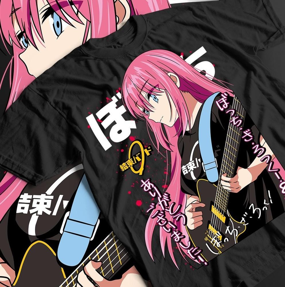 

Kawaii Funny T-shirt, Hitori Gotou Bocchi the Rock Tee, Nijika Ijichi Shirt, XL