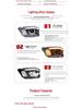 LED Projector Headlight Assembly with DRL & Sequential Turn Signals for 22-25 Toyota Probox