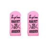 1 Pair Women Winter Socks Letter Print Mid-tube Thick Coral Fleece Keep Warm Floor Socks Anti-slip Knitted Daily Wear Sport Sock