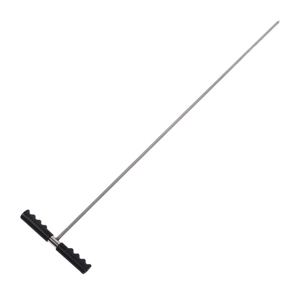 Metal Soil Probe Tie, Highly Penetrating Tip, 32-48 Inch rth Probe for Locating Septic , Pipes, Utilities