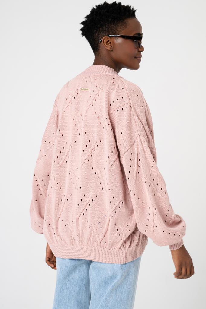 Blash Powder Pink Women's Cardigan 36/38