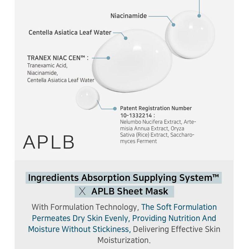 APLB - Tranexamic Acid Niacinamide Sheet Mask Set