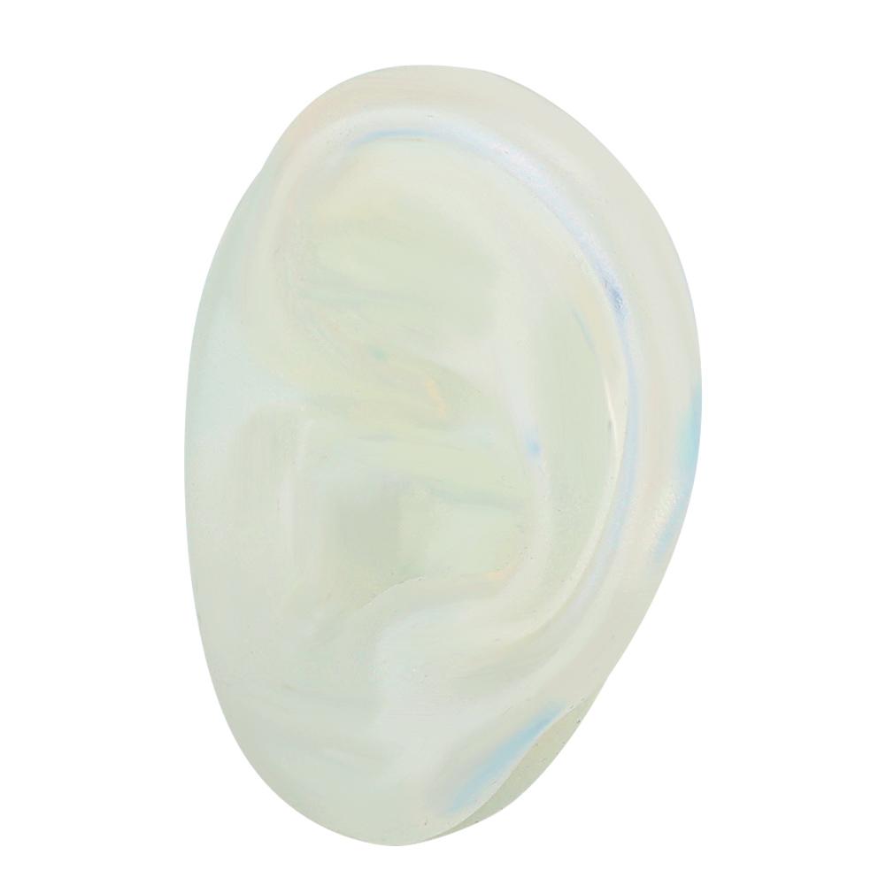 Soft Silicone Simulation Left Human Ear Model Ear Display Teaching Aid Model