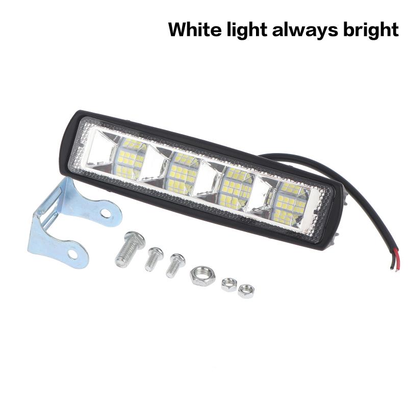 

1 шт. 72 В Автомобильный Рабочий Светодиодный Прожектор 4x4 24 Светодиода Рабочая Светодиодная Панель Внедорожник Внедорожник Atv Трактор Лодка Грузовики Экскаватор 12-60 В Светодиодный Комбинированный Луч 1