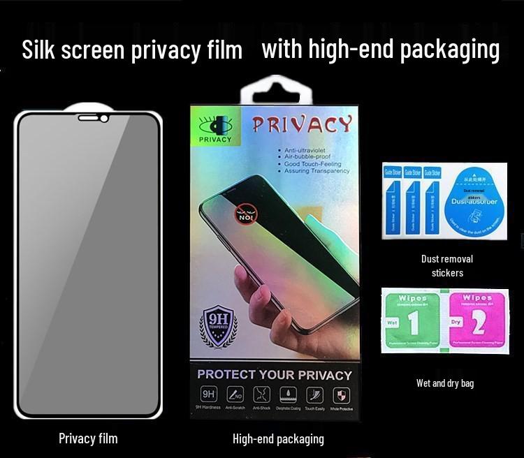 Google Pixel 9a/9proXL Full Screen Anti-Peep Tempered Glass Screen Protector