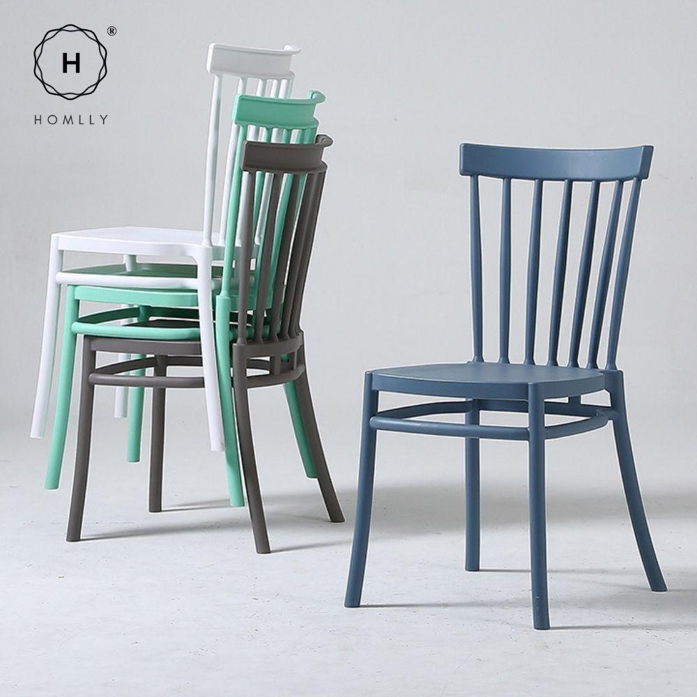 Homlly Nordic Windsor Dining Oak Leg Chair ( X2 PCS)