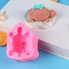 Schildkrötenförmige Silikon-Schokoladenformen, Backformen, Fondantform, Kuchendekorationswerkzeuge, Harzformen, Silikonmaterial