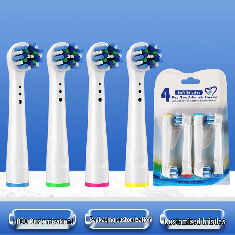 Oral-B Compatible iO Electric Toothbrush Replacement Heads - Soft Bristles, Round Head