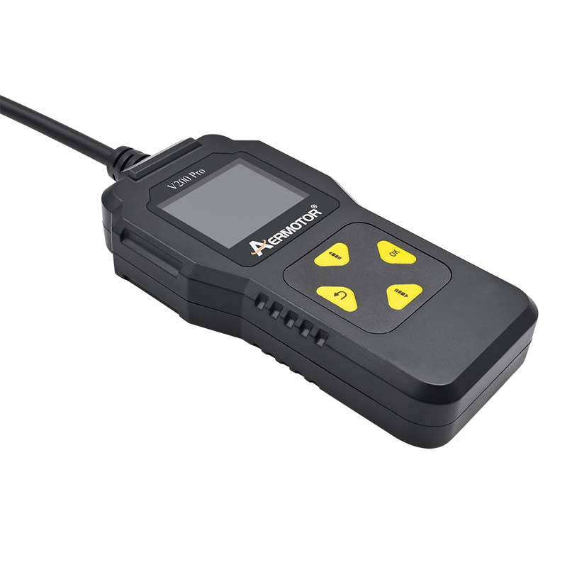 OBD2 skener autodiagnostické nástroje OBDII čtečka kódů pro diagnostiku motoru kontrolka napětí baterie testování 10 jazyků podporuje