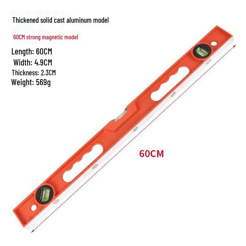 High Precision Magnetic Aluminum Spirit Level for Wall Tile Decoration
