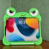 Für iPad Air 11 M2 M3 10. 11. 11. Pro 11 Air 4 5 10.2 8. 9. 9.7 6. Hülle Cartoon Frosch Silikon Kinderhülle