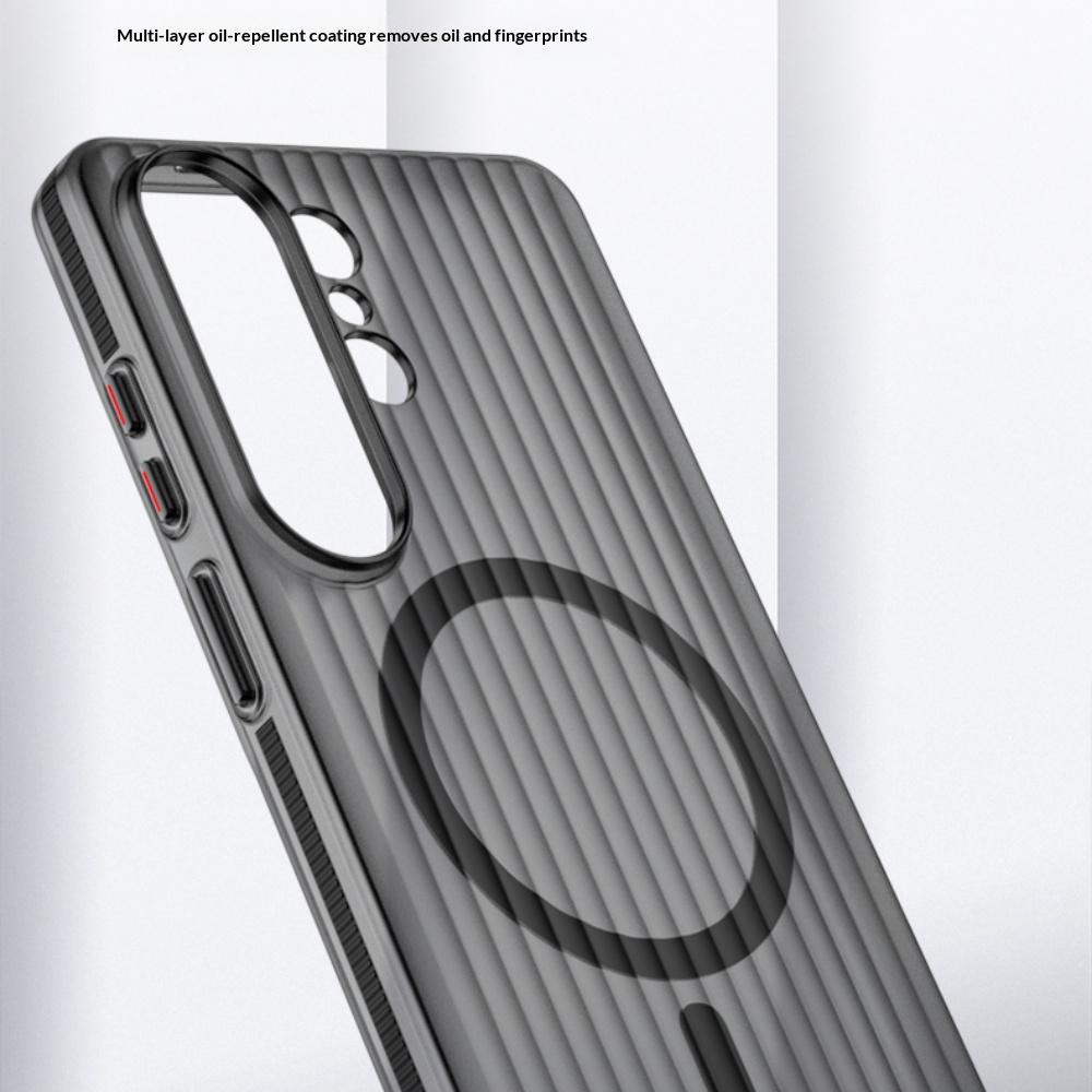 For Samsung S26 Plus  Matte Magnetic Hard Case for Samsung Galaxy S26 Ultra S23 S24 S2 Plus Frosted PC Ultra Slim Cover