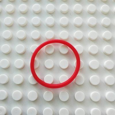 10pcs 2x2 3x3 4x4 5x5 Rubber Band Belt Elastic Cross Section Round Pulley Compatible 85543 85544 85545 85546 for Lego Technic