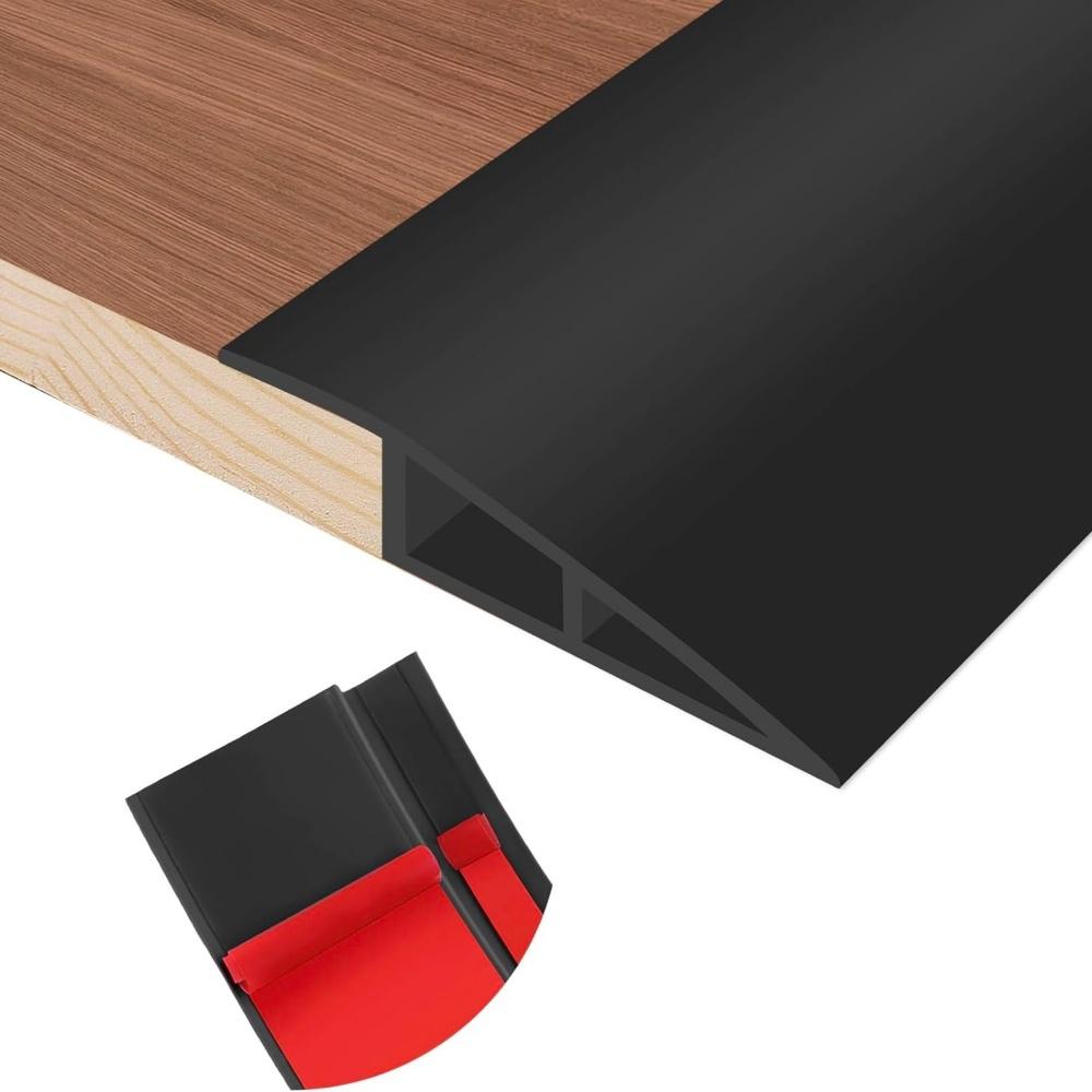 1pc 1m 7cmX1.5cm Carpet To Tile Floor Transition Strip Wear-resistant Self Adhesive Threshold Cover Household Edging Trim Strip