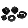 Belt Drive Pulley Kit Anti Slip PCE415.1008 Replacement for Ford Small Block Engine 318 340 360 Black