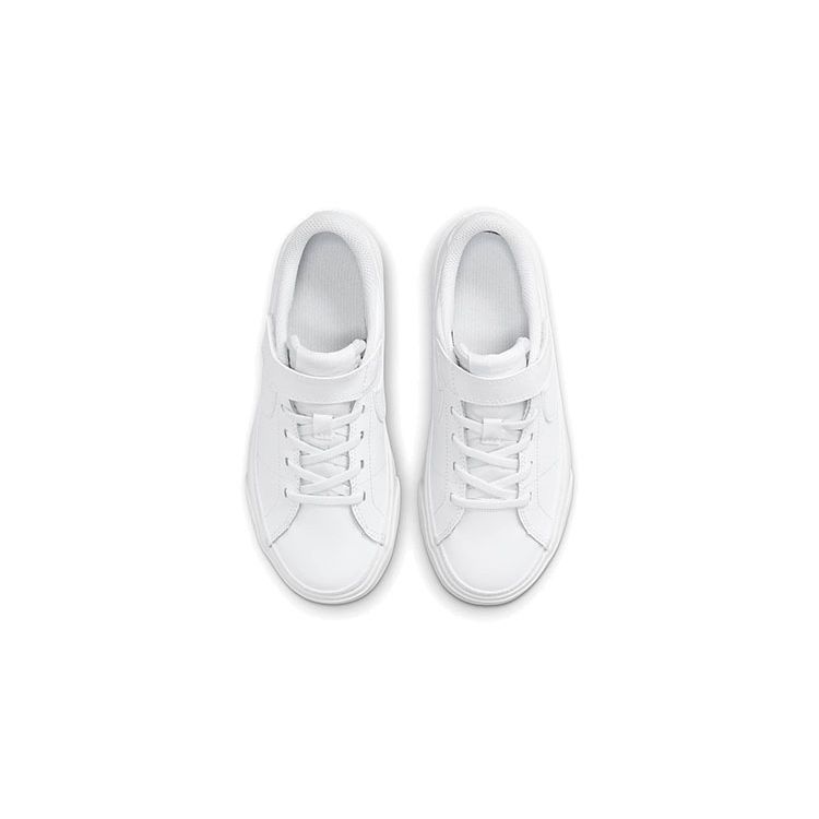 Nike Court Legacy PS Triple White Kids Sneakers DA5381-104