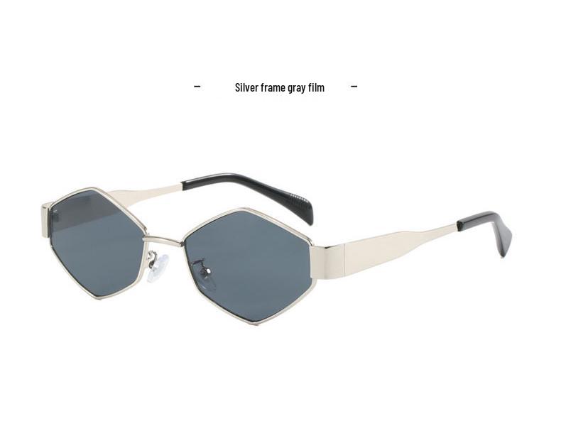 2024 Trendy Women's Diamond-Styled Metal Sunglasses - European & American Street Fashion