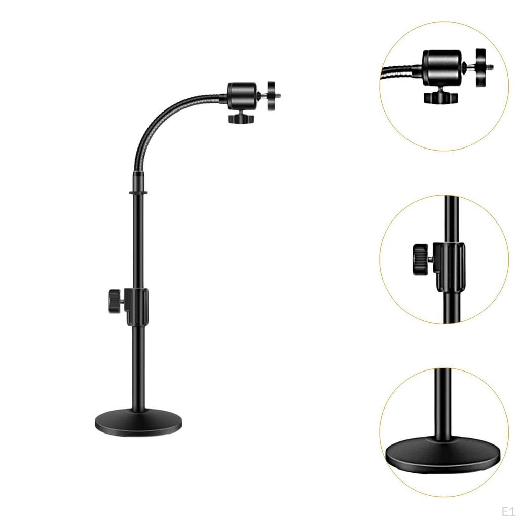 Tablet Stand Camera Holder Degree Rotation Rotatable Desktop Mount Base for Online