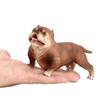 Animal Model Simulation Bulldog Educational Pitbull Figurine Children Toys Bulldog Model  Kids Toy