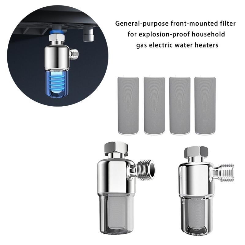 Pre Filter Household Electric Water Heater Tap Water Special Descaling Device Thickened Leak Proof Purification