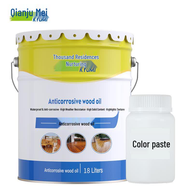 Qian Ju Mei HR-TG Outdoor Weather-Resistant Wood Oil