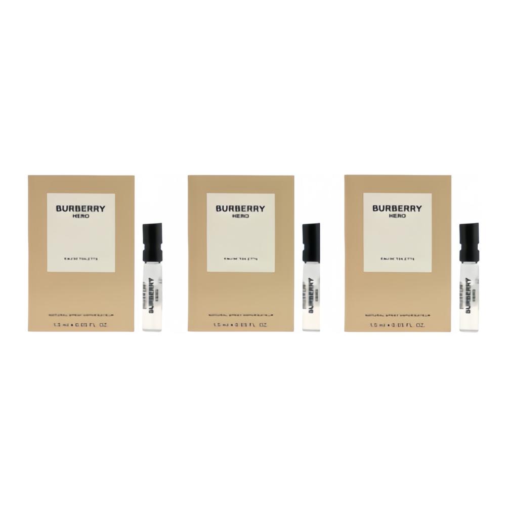 Burberry Brave Heart/Flower Of Himura Women's Sample Set Eau De Parfum Eau De Toilette 1.5ml