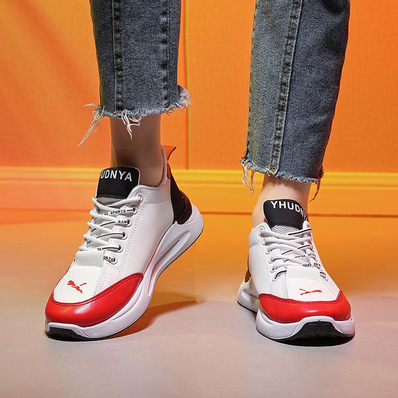 

Мужская обувь, новая весенняя обувь для папы, спортивная повседневная обувь, мужская кожаная студенческая обувь на шнуровке, модная модная обувь 40