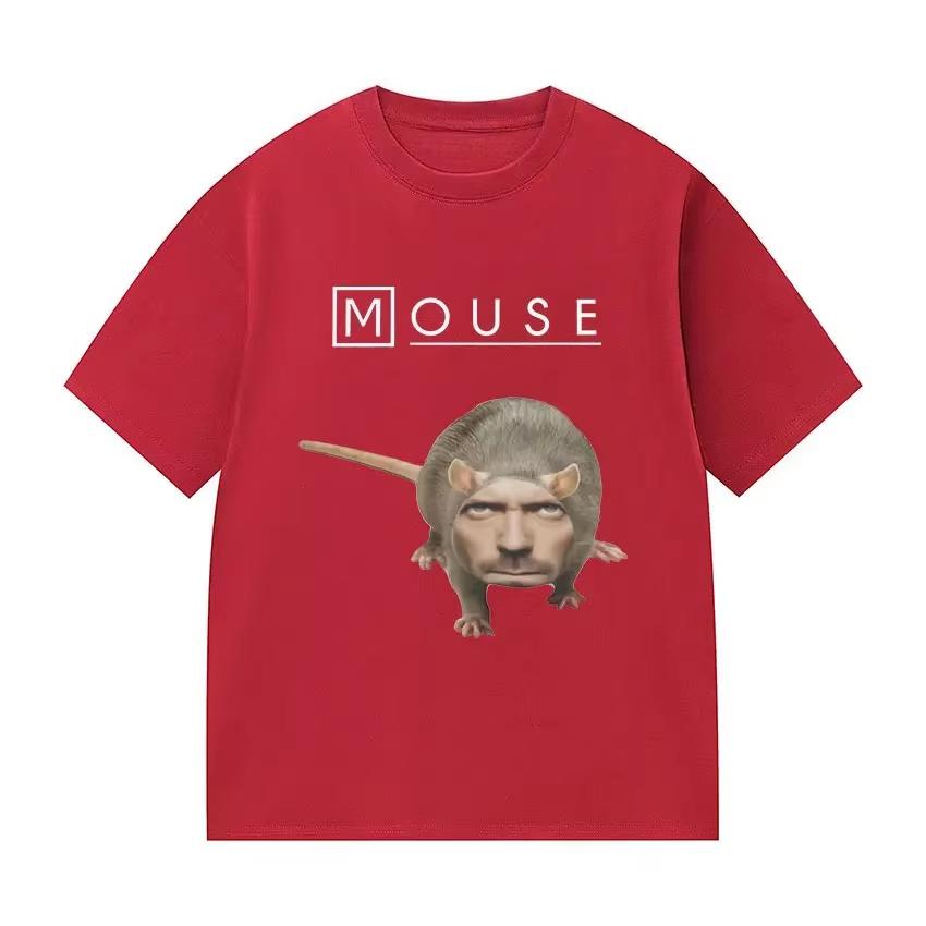 2026 Housemouse Md Funny Graphic Tshirt Unisex Unisex Casual Oversized Short Sleeve T Shirt Fashion High Quality Tees Streetwear