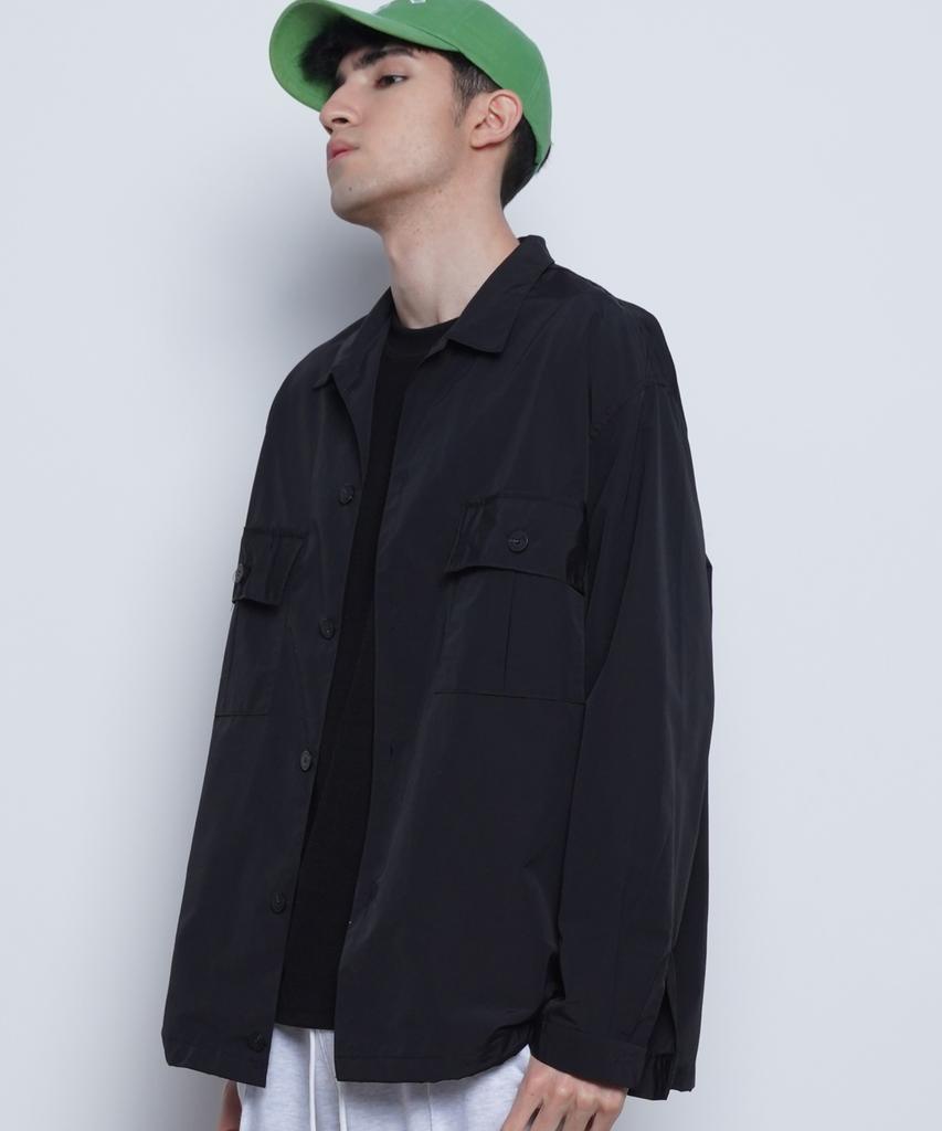 The-Abon M03 String Over Jacket Black