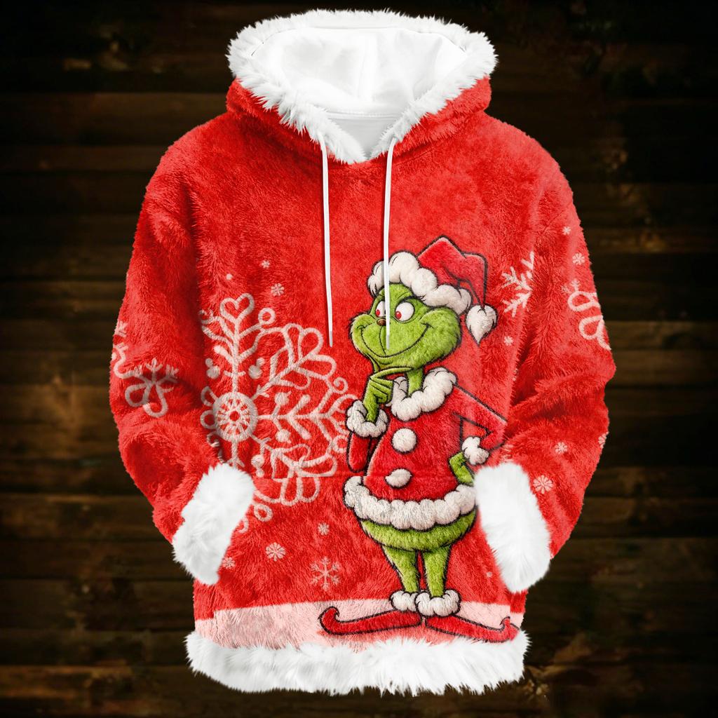 Φούτερ με Κουκούλα Για Γυναίκες Oversized Χειμερινά Βελούδινα Χαριτωμένα Φούτερ Πουλόβερ Μοντέρνα Φθινοπωρινά Χειμερινά Ρούχα