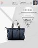 Men's Business Casual Laptop Crossbody Bag and Women's Simple Document Briefcase