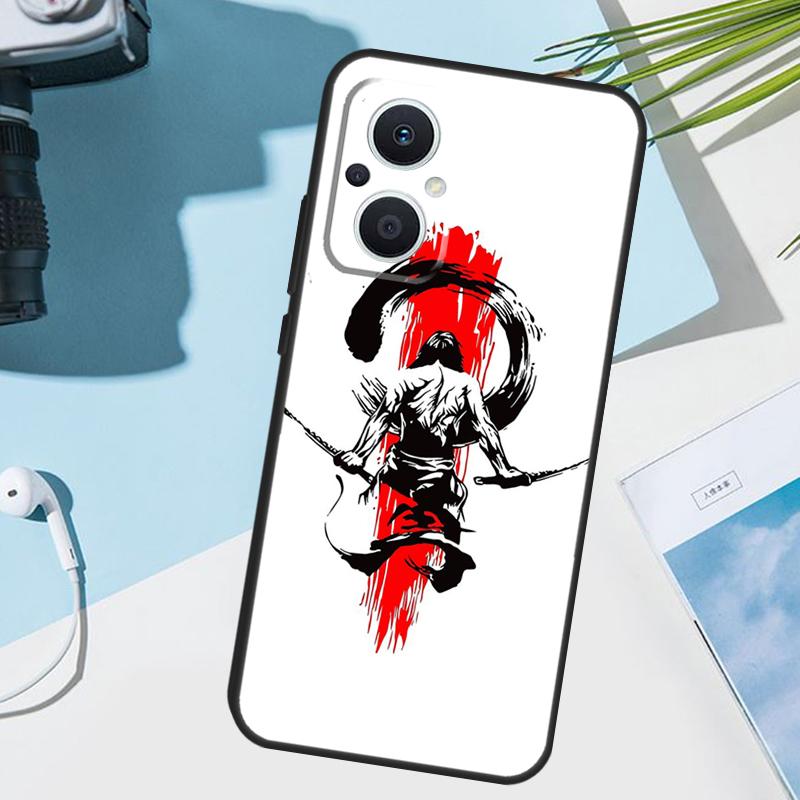 

Japan Samurai Ninja Cover For OPPO Reno 8T 7 8 Lite 14F 13F 12F 11F 14 13 12 11 10 OPPO Find X8 X6 X5 X9 Pro Case OPPO Reno12 F
