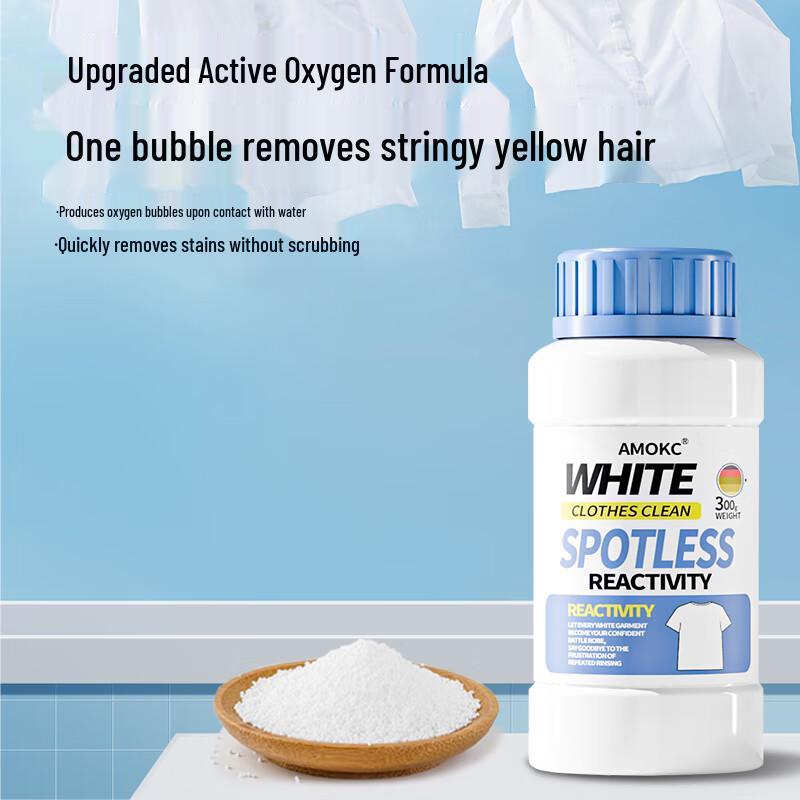 AMOKC White Fabric Whitening & Stain Remover