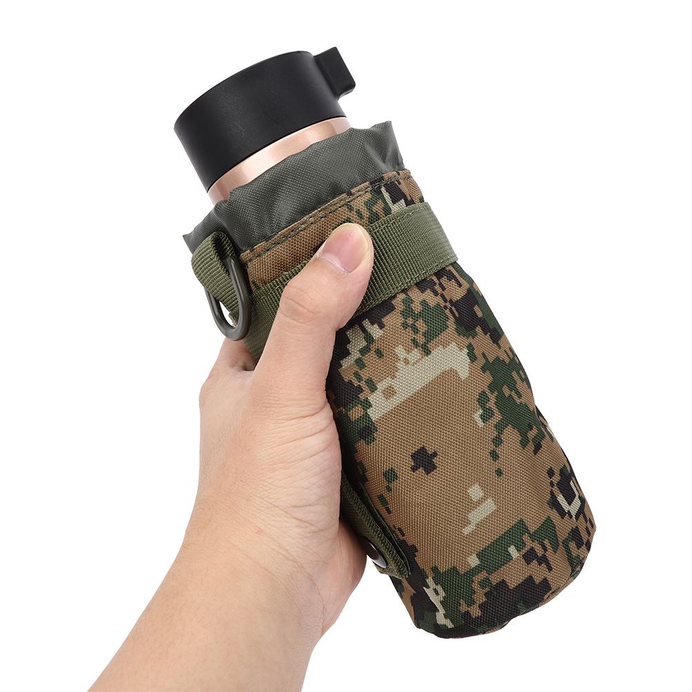 Outdoor Multifunction Nylon Tactics Sport Water Bottle Bag Hanging Package for Cycling