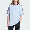 Adidas Originals Britcore Ringer Loose Fit Round Neck Sports Short Sleeve T-Shirt Men Tops HZ3831