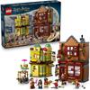 LEGO Harry Potter Quidditch Equipment Shop and Florean Fortescue's Ice Cream Parlor Building Set 8-10 Years Old