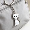 Kitten Backpack Pendant 2Pcs Black White Cat Keychain for Backpacks, Oil Dripping Enamel Metal Key Ring Ring, Bag Schoolbag Charm Decoration