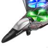Remote Control Plane Fighter Adjustable Speed Portable Hobby Glider 360° Flip RC Airplane with