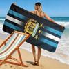 Messi Print Strandtuch, Großes Weiches Schnelltrocknendes Handtuch für Strand Camping Schwimmen