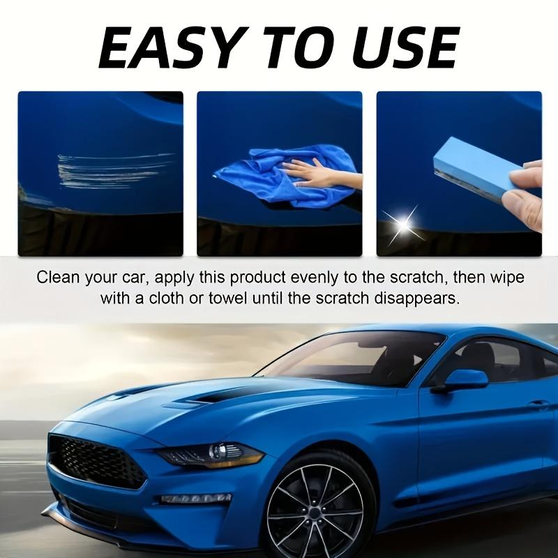 Car Scratch Repair Wax, Remove Swirls, Restore Glossy Car Paint, Auto Care Polisher, Durable Protection Coating, Shine Finish