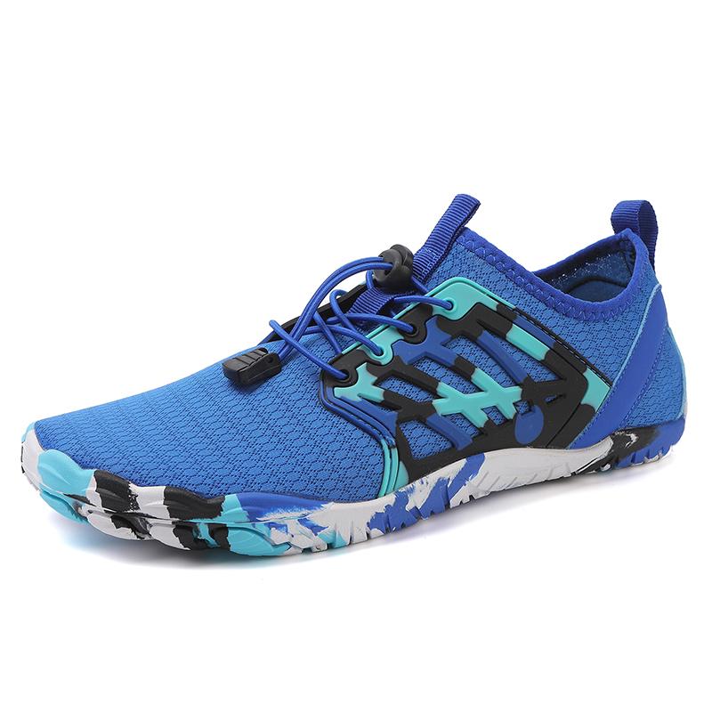 Barefoot Beach Wading Sneakers Unisex Breathable Quick Dry Aquatic Shoes Light Non-slip Water Sports Shoes for Surfing Boating