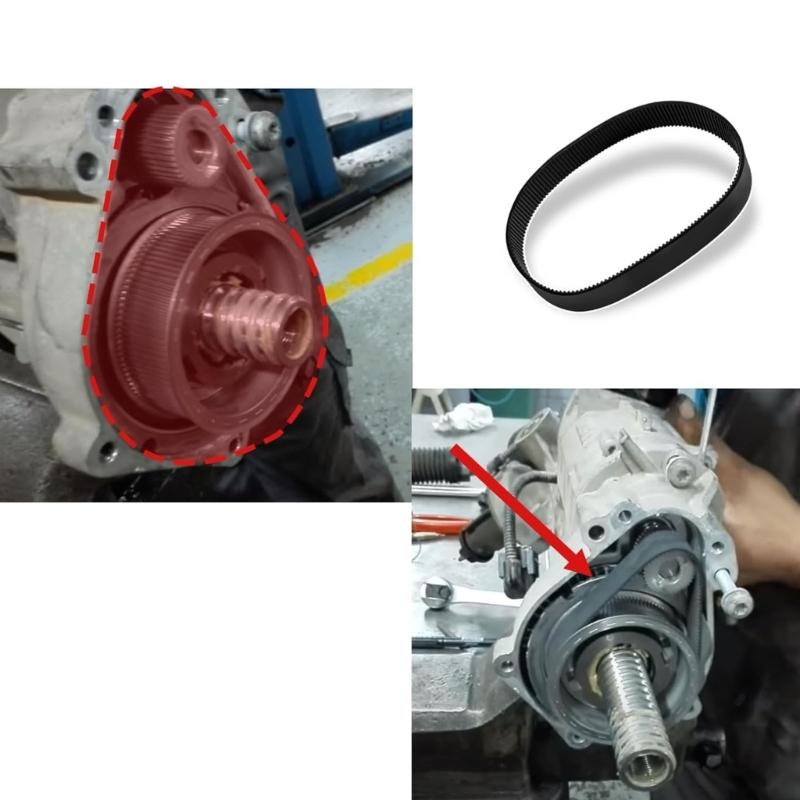 Electric Bogie Belt for F20 F21 F23 F30 F31 F32 F33 7806040508 32106858011 32106868237 Steering Rack Gear Belt