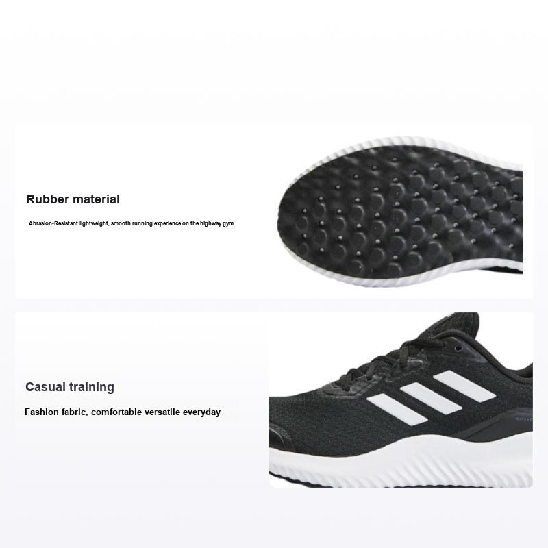 adidas Alphacomfy Black White 2023 Unisex Sneakers Core-Black Cloud-White ID0350