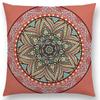 New Dreamy Sun Moon Stars Colorful Lotus Eternity Mandala Gorgeous Floral Pattern Design Prints Cushion Cover Pillow Case
